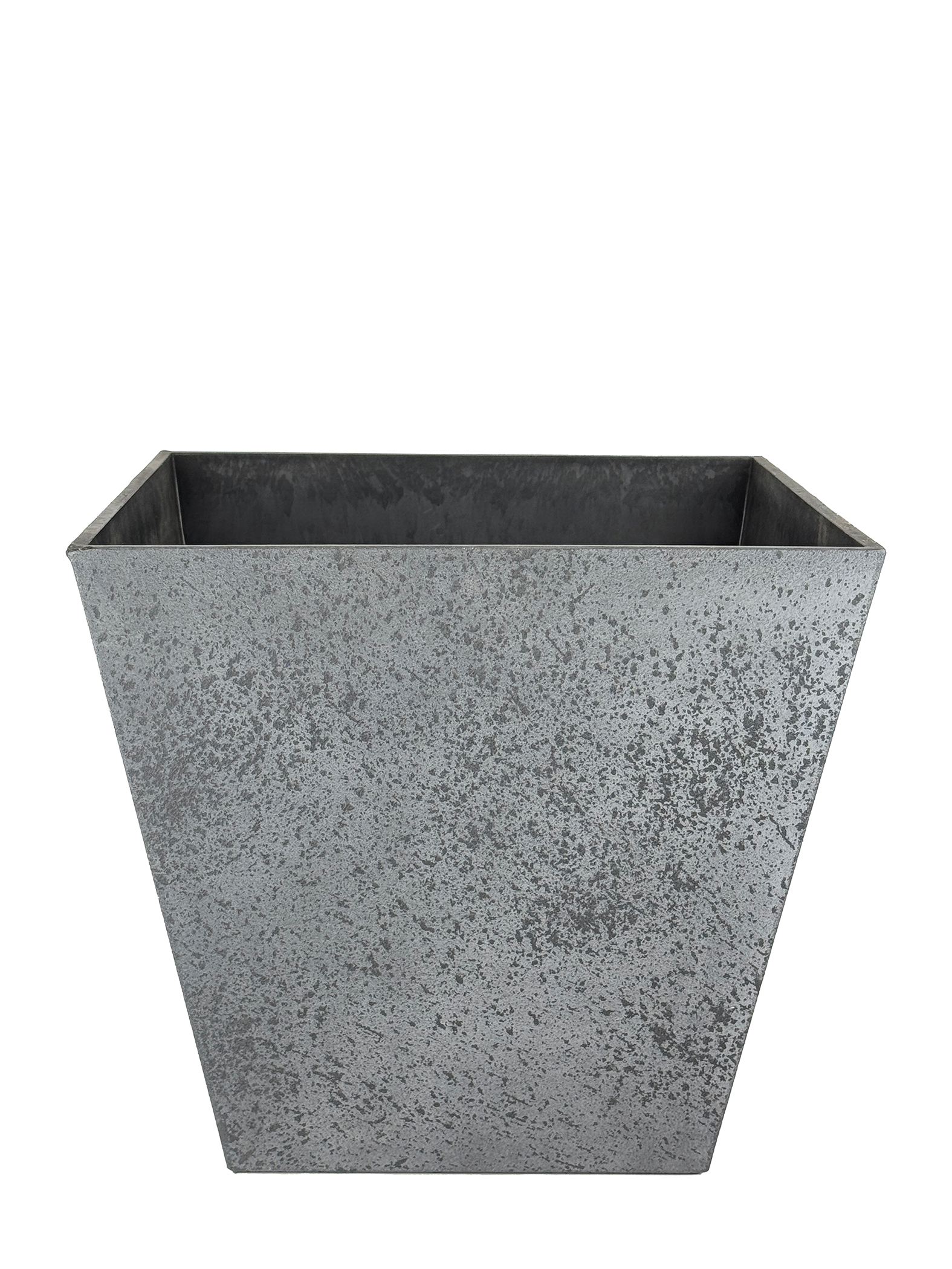 dark grey square plant pots Square Marble Planter – Happy Valley Plants