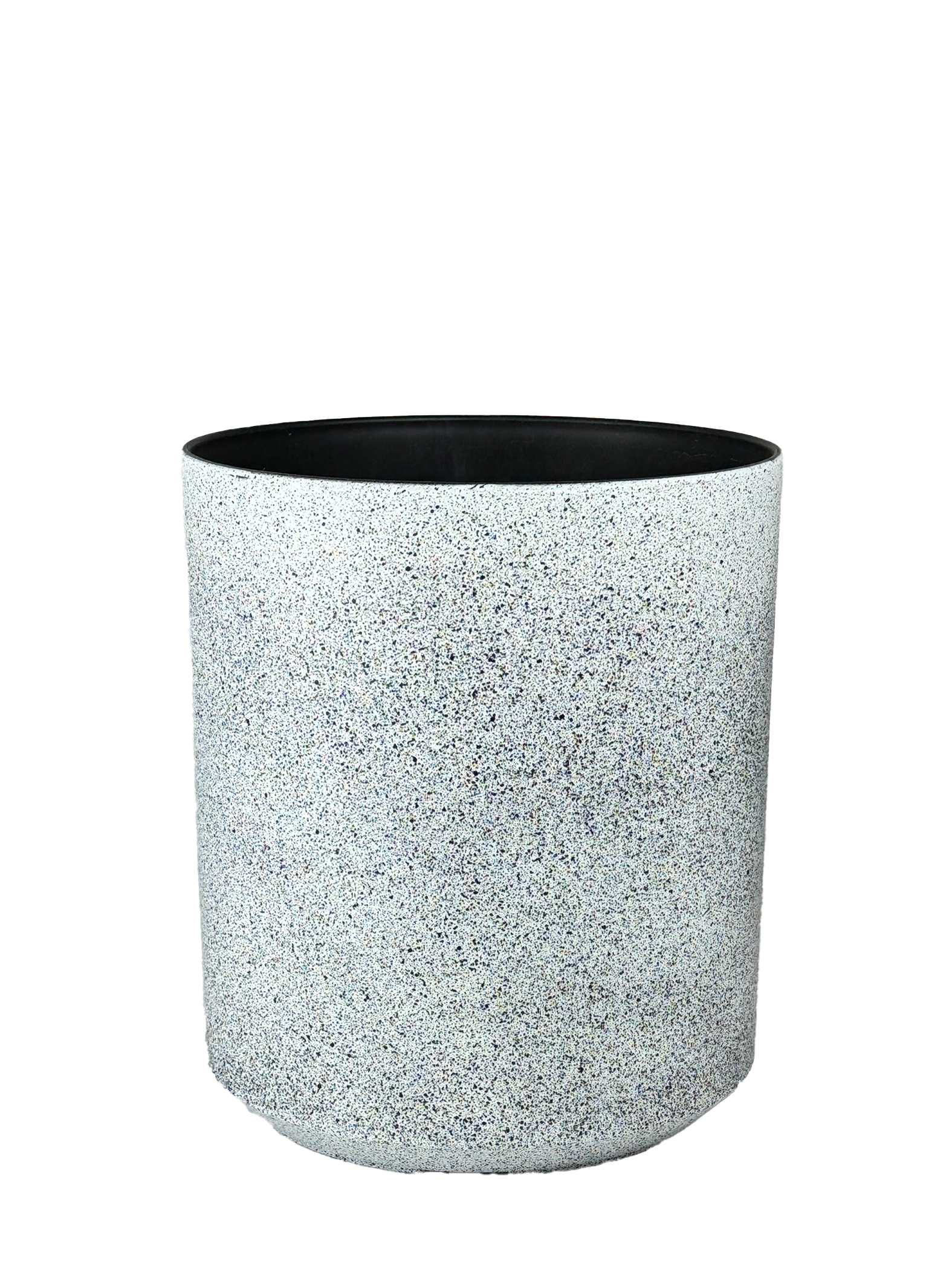 speckled planter pot Speckled White Planter – Happy Valley Plants